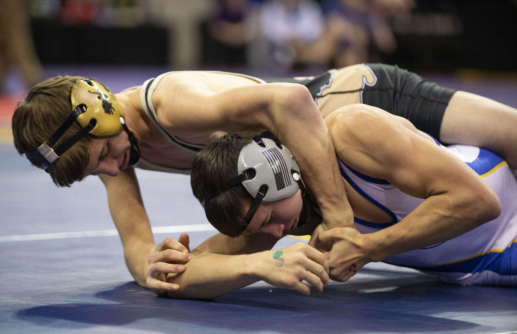 State wrestling semifinals, 2.15